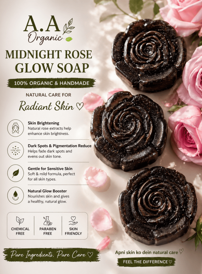 Midnight Rose Glow Soap
