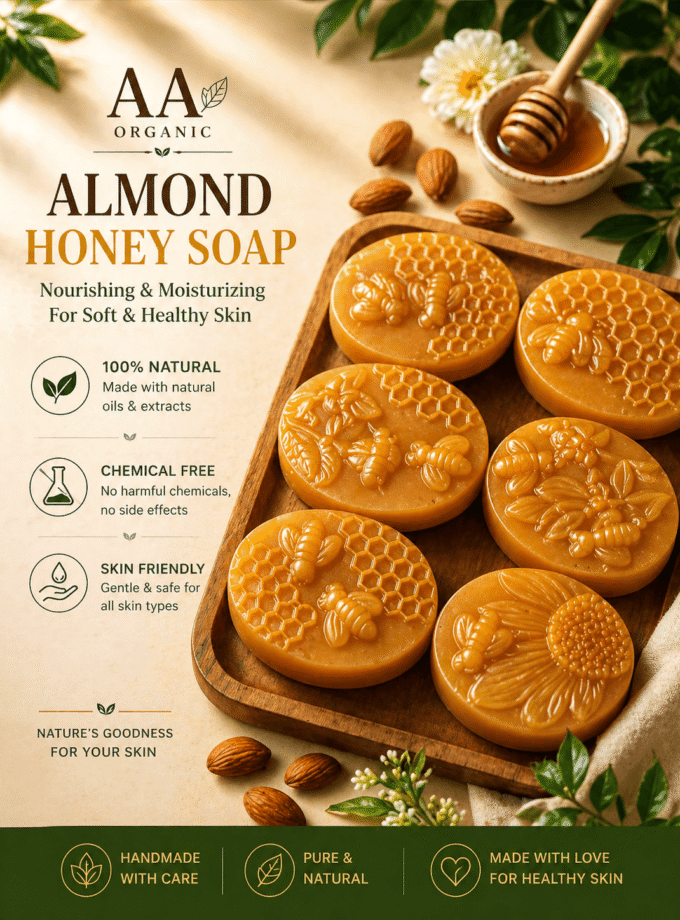 Almond Honey Soap